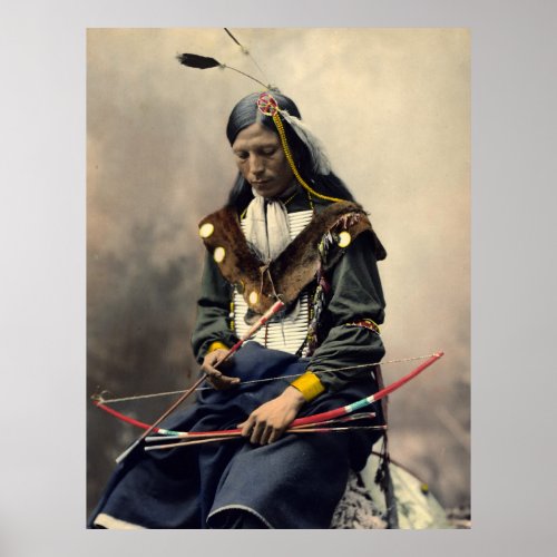 Chief Bone Necklace_Ogala Lakota Print