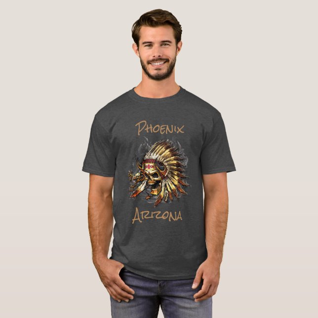 Chief Bones Phoenix Arizona T-Shirt (Front Full)