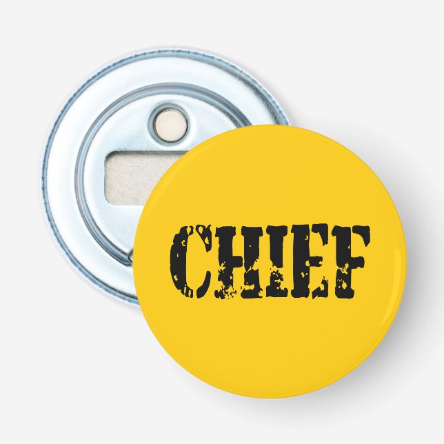 CHIEF BOTTLE OPENER (Front)