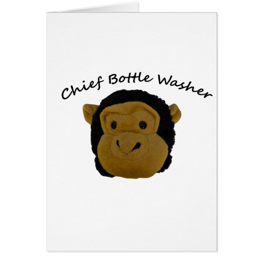 Chief Bottle Washer Cards (Front)