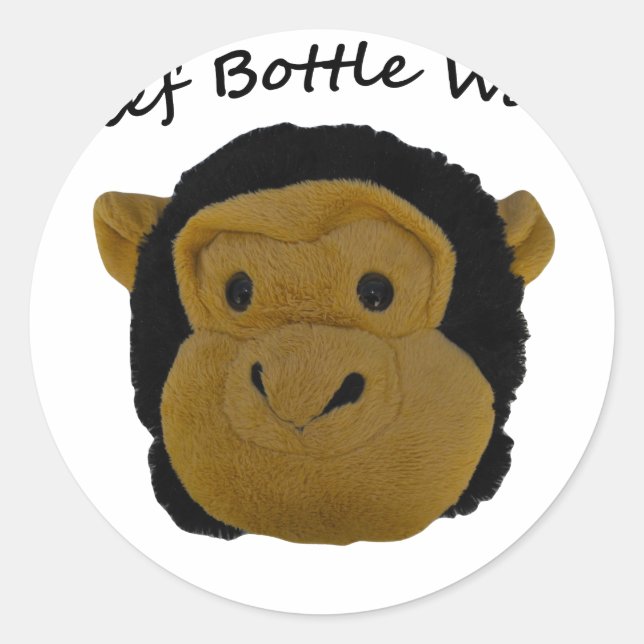 Chief Bottle Washer Classic Round Sticker (Front)