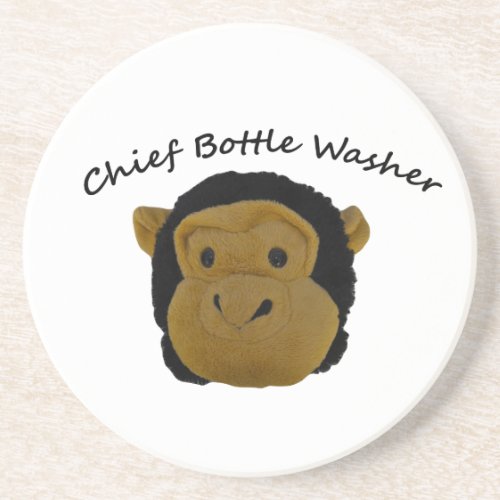 Chief Bottle Washer Coaster