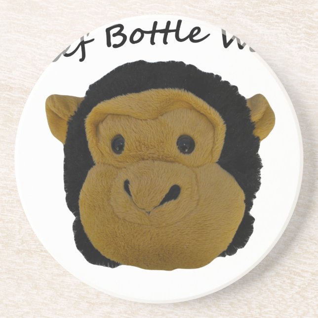 Chief Bottle Washer Sandstone Coaster (Front)