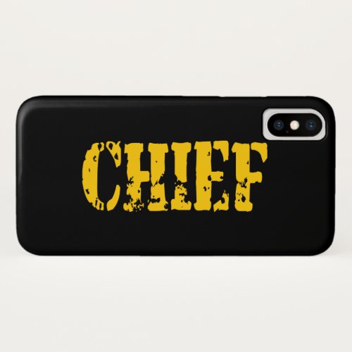 CHIEF iPhone XS CASE