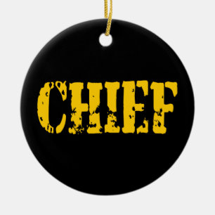 CHIEF CERAMIC ORNAMENT