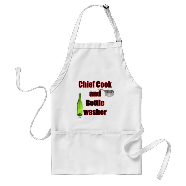 Chief Cook Adult Apron (Front)