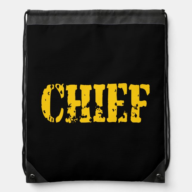 CHIEF DRAWSTRING BAG (Front)
