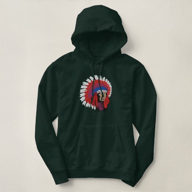 Chief Embroidered Hoodie (Design Front)