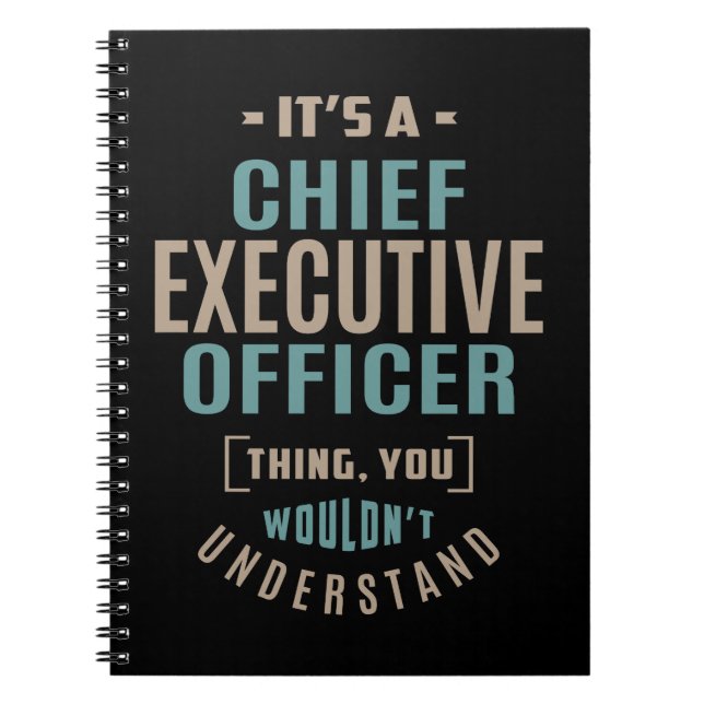 Chief Executive Officer Notebook (Front)