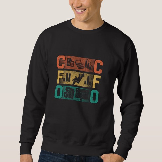 Chief Financial Officer CFO Essential Silhouettes Sweatshirt (Front)