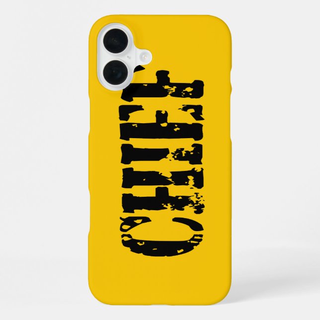 CHIEF IPHONE CASE (Back)