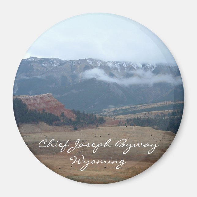 Chief Joseph Byway Wyoming Magnet (Front)