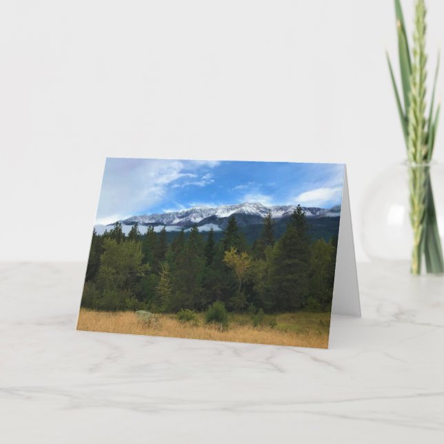 Chief Joseph Mountain, Oregon Card (Front)