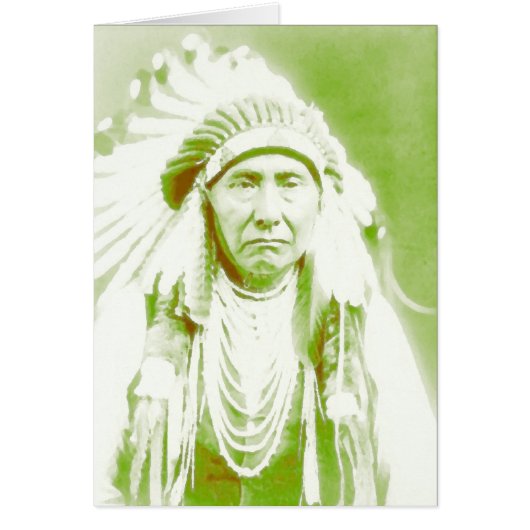 Chief Joseph Native American Leader Cards (Front)