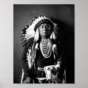 Chief Joseph - Nez Perce Chief - Circa 1900 Poster