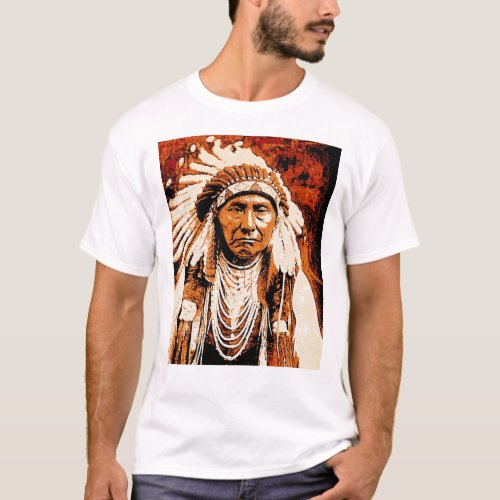 Chief Joseph The Nez Perce 2 Graphic T_Shirt