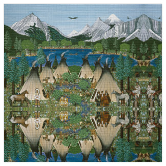 Chief Joseph & The Nez Perce Fabric