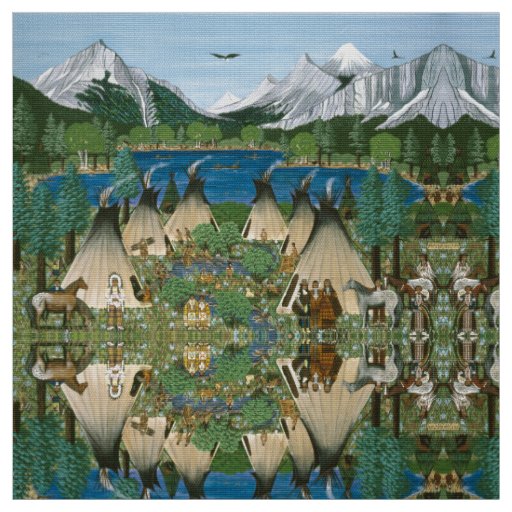 Chief Joseph & The Nez Perce Fabric