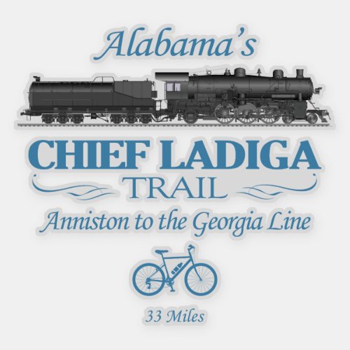 Chief Ladiga Trail RT2 Sticker