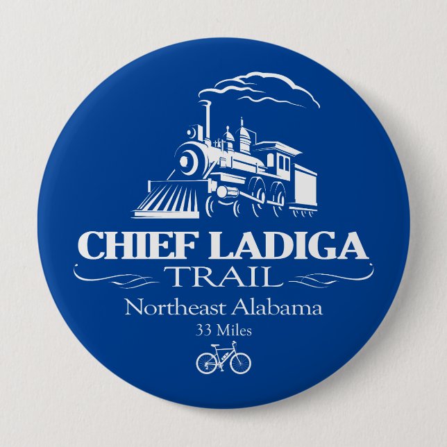 Chief Ladiga Trail (RT) Button (Front)