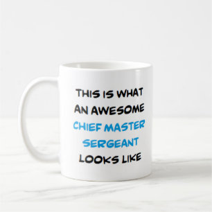 chief master sergeant, awesome coffee mug