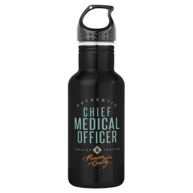 Chief Medical Officer Water Bottle (Front)
