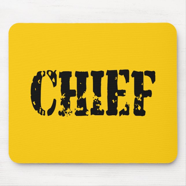 CHIEF MOUSE PAD (Front)