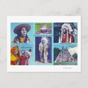 Chief Multnomah, Capt. Som-Kin Postcard