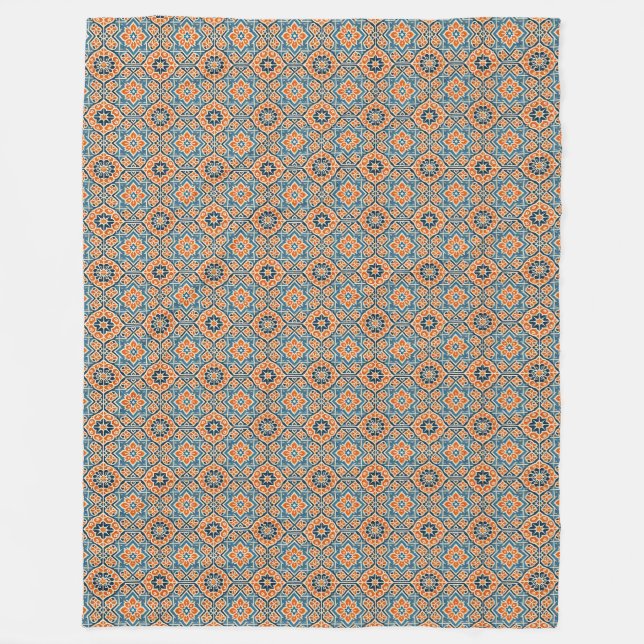 Chief of Casablanca Fleece Blanket (Front)