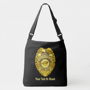 Chief Of Kitchen Police Badge Crossbody Bag