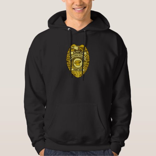Chief Of Kitchen Police Badge Hoodie