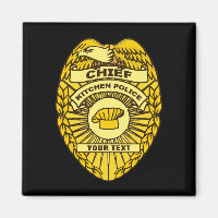Chief Of Kitchen Police Badge