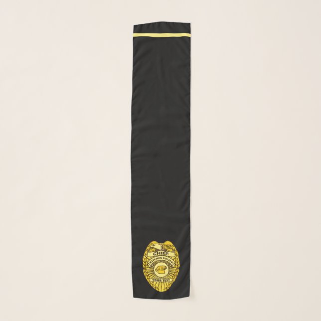 Chief Of Kitchen Police Badge Scarf (Front)