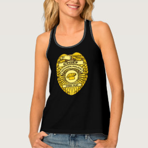 Chief Of Kitchen Police Badge Tank Top
