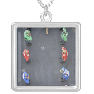 Chief of Naval Operations Silver Plated Necklace