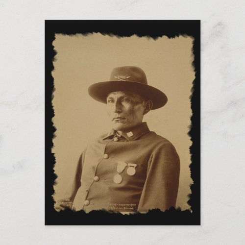 Chief of the Chiricahua Apache Tribe 1898 Postcard