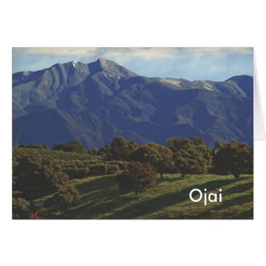 Chief Peak, Ojai Cards (Front Horizontal)