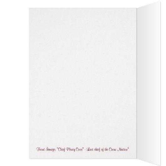 Chief Plenty Coos (Inside (Left))