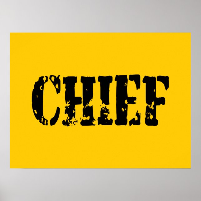 CHIEF POSTER (Front)