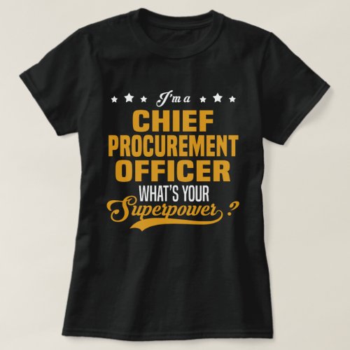 Chief Procurement Officer T_Shirt