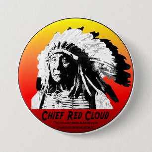 Chief Red Cloud Button