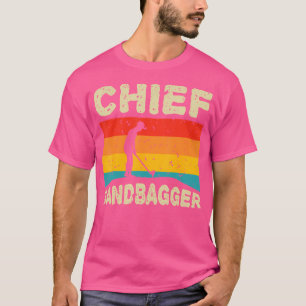 Chief Sandbagger Gag Golf T-Shirt
