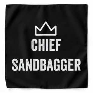 Chief Sandbagger Golf Meme Bjj Chess Sandbag Bandana