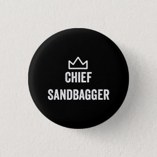 Chief Sandbagger Golf Meme Bjj Chess Sandbag Button
