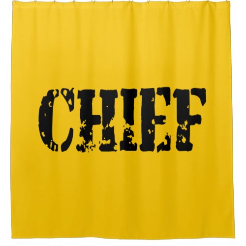 CHIEF SHOWER CURTAIN