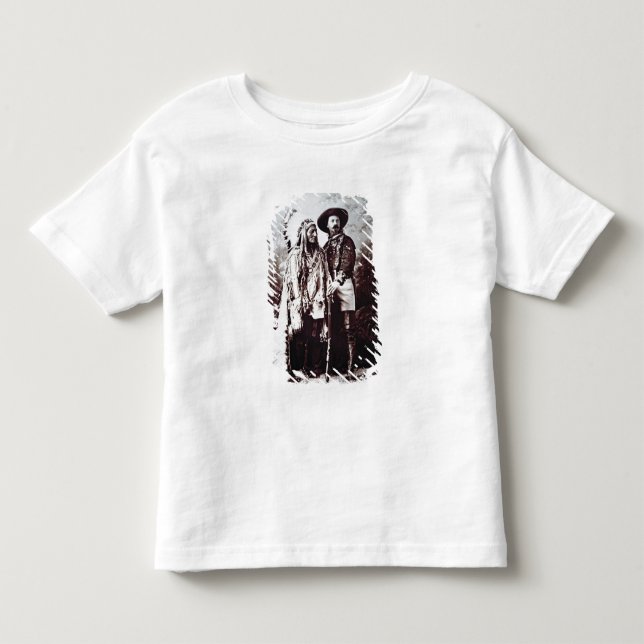 Chief Sitting Bull (1831-90) on tour with Buffalo Toddler T-shirt (Front)