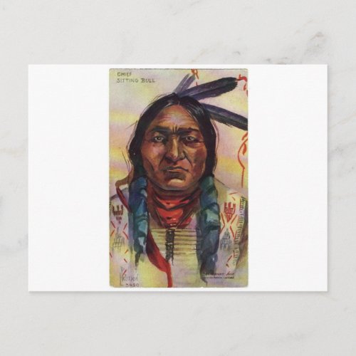 Chief Sitting Bull Postcard
