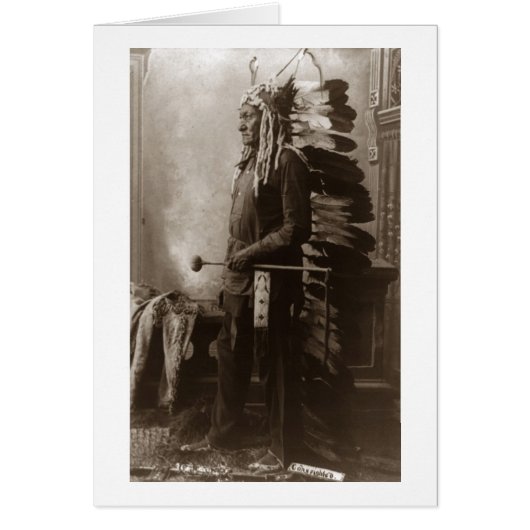 Chief Sitting Bull - Vintage Cards (Front)