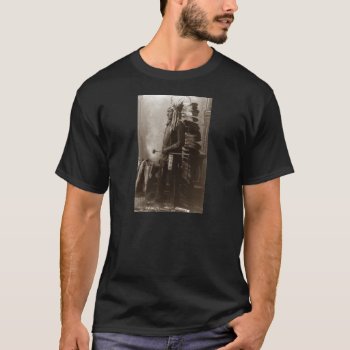 Chief Sitting Bull - Vintage T-shirt by scenesfromthepast at Zazzle