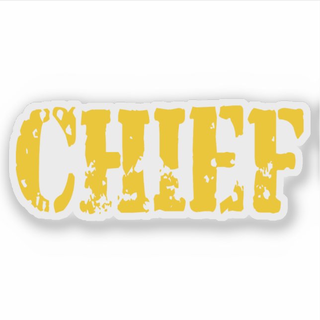 CHIEF STICKER (Front)